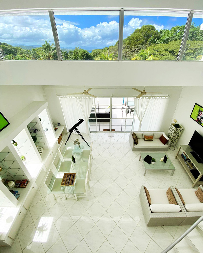 Guest House inside from balcony